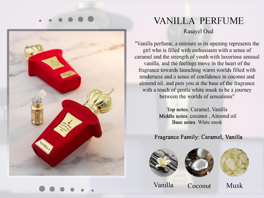 VANILLA von Rasayel Oud | Eau de Parfum eine luxuriöse elegante Vanille
