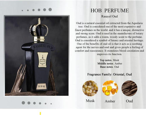 HOB Eau de Parfum von Rasayel Oud – weitere Produktansicht