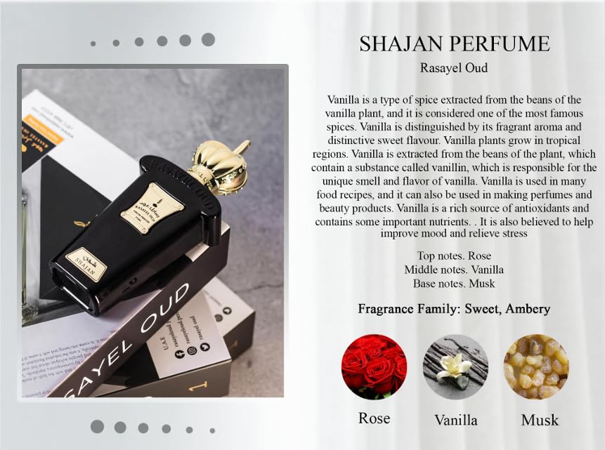 SHAJAN von Rasayel Oud | Eau de Parfum | Edler & harmonischer Duft