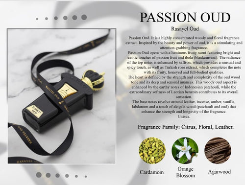 PASSION OUD Eau de Parfum von Rasayel Oud – weitere Produktansicht