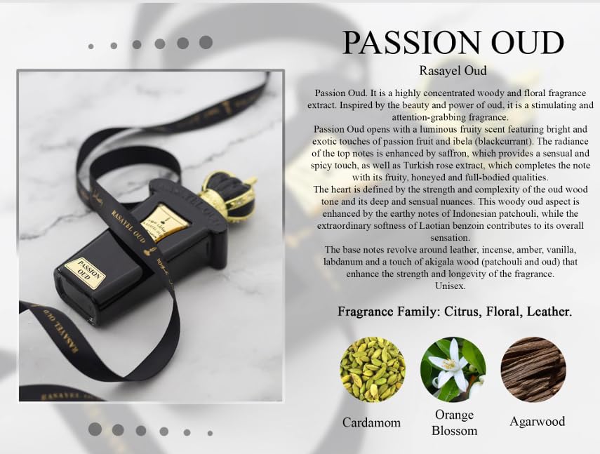 PASSION OUD Eau de Parfum von Rasayel Oud – weitere Produktansicht