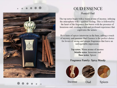 OUD ESSENCE Eau de Parfum von Rasayel Oud – weitere Produktansicht