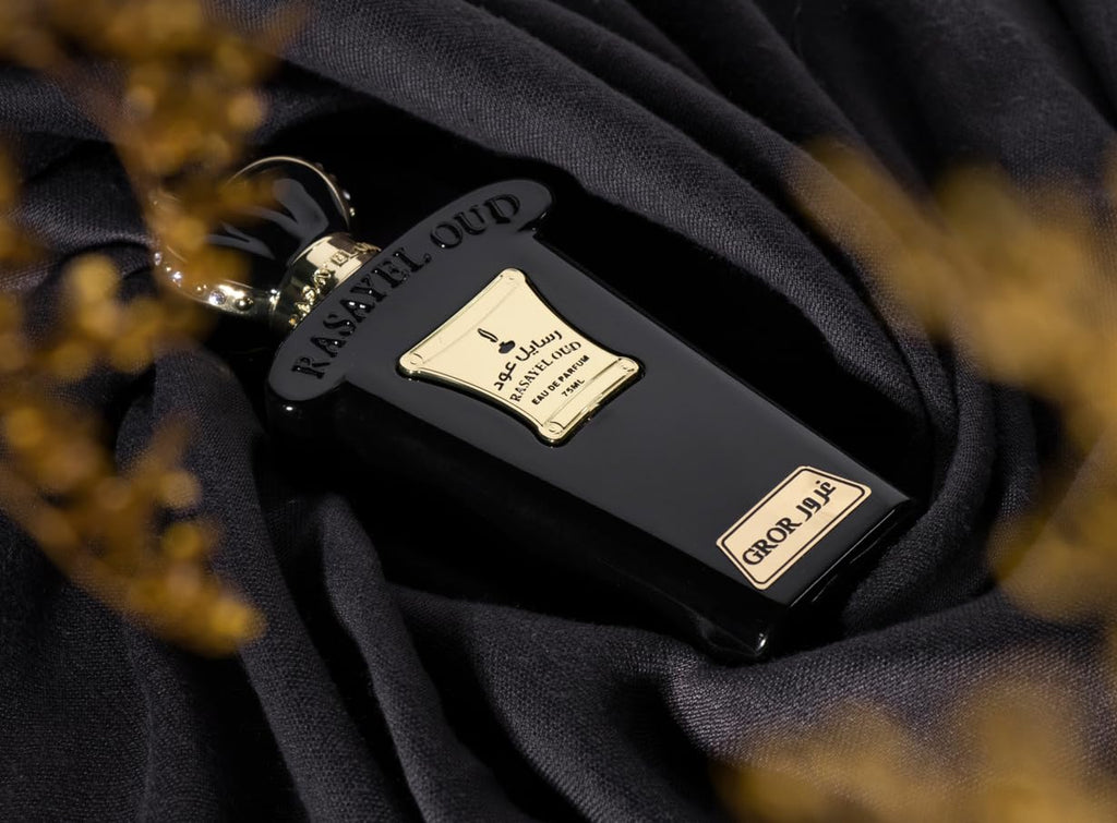 GROR Eau de Parfum von Rasayel Oud – Flakon im Detail