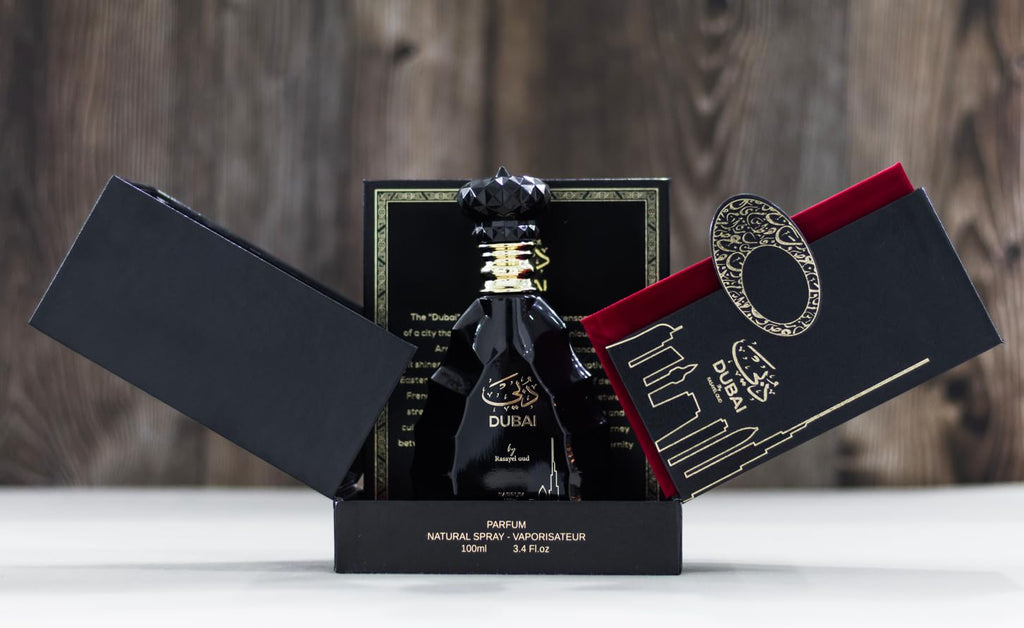 DUBAI BLACK Eau de Parfum von Rasayel Oud – weitere Produktaufnahme