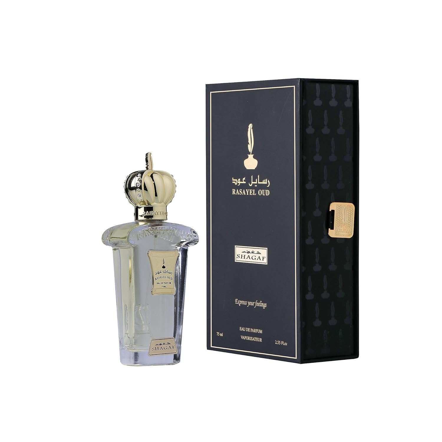 SHAGAF von Rasayel Oud | Eau de Parfum | Ein Hauch von Luxus mit harmonischen Noten | Unisex