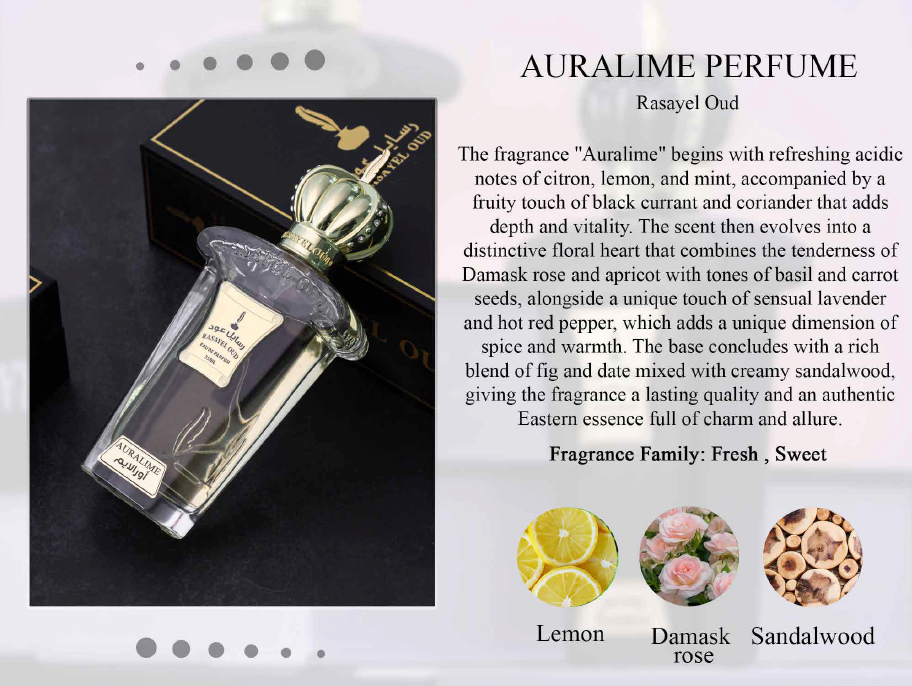 AURALIME von Rasayel Oud | Eau de Parfum | luxuriöser Unisex Duft