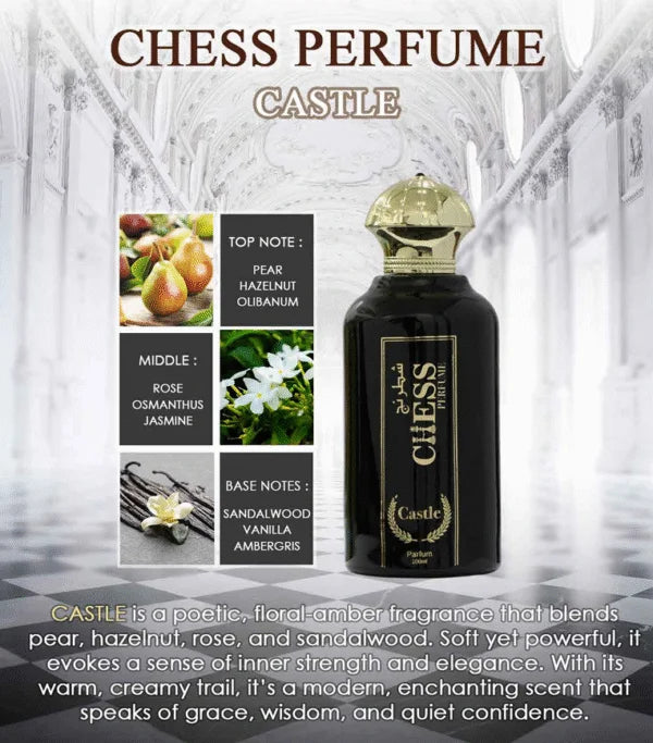 CASTLE - CHESS Perfume | Eau de Parfum | 100 ml