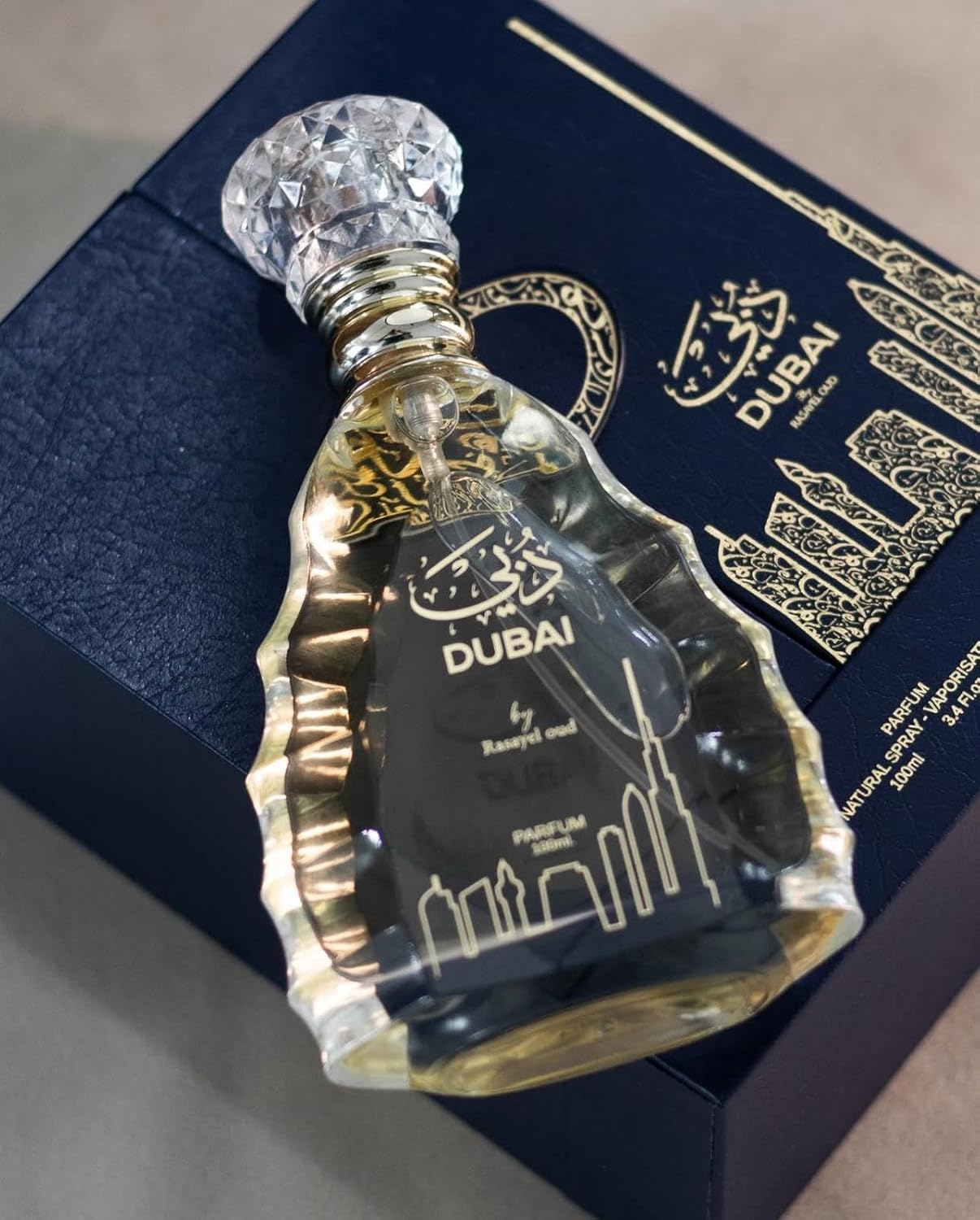 DUBAI BLUE von Rasayel Oud | Parfum luxuriöser Unisex-Duft | 100 ml