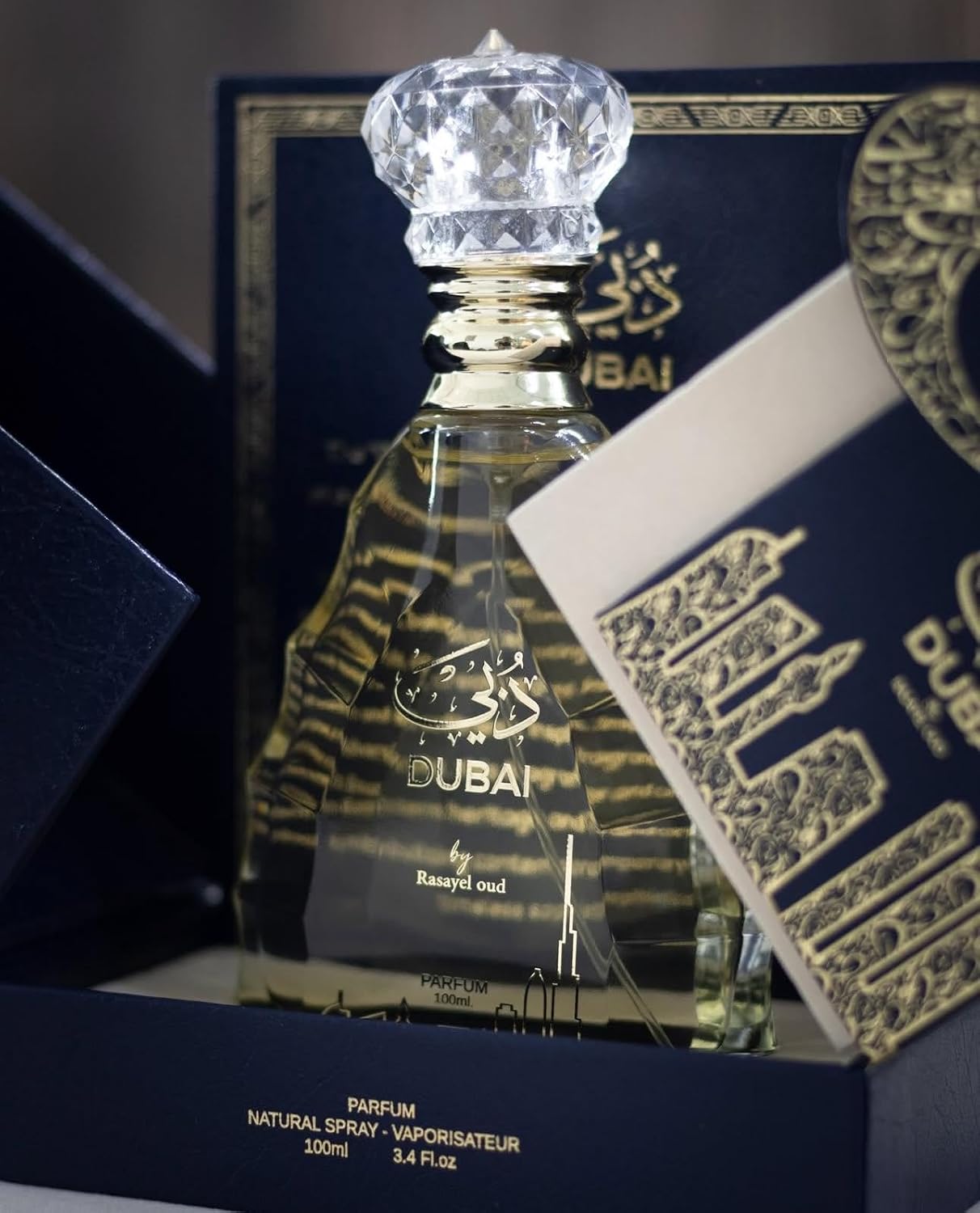 DUBAI BLUE von Rasayel Oud | Parfum luxuriöser Unisex-Duft | 100 ml