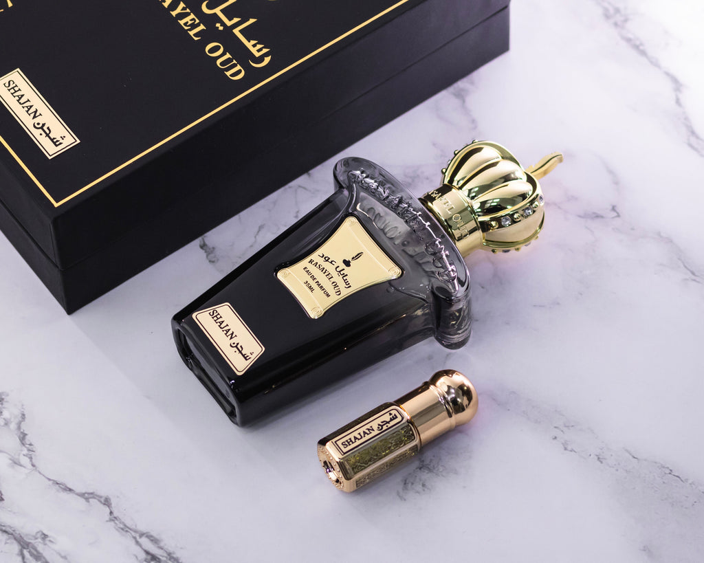 SHAJAN Eau de Parfum von Rasayel Oud – Detailansicht
