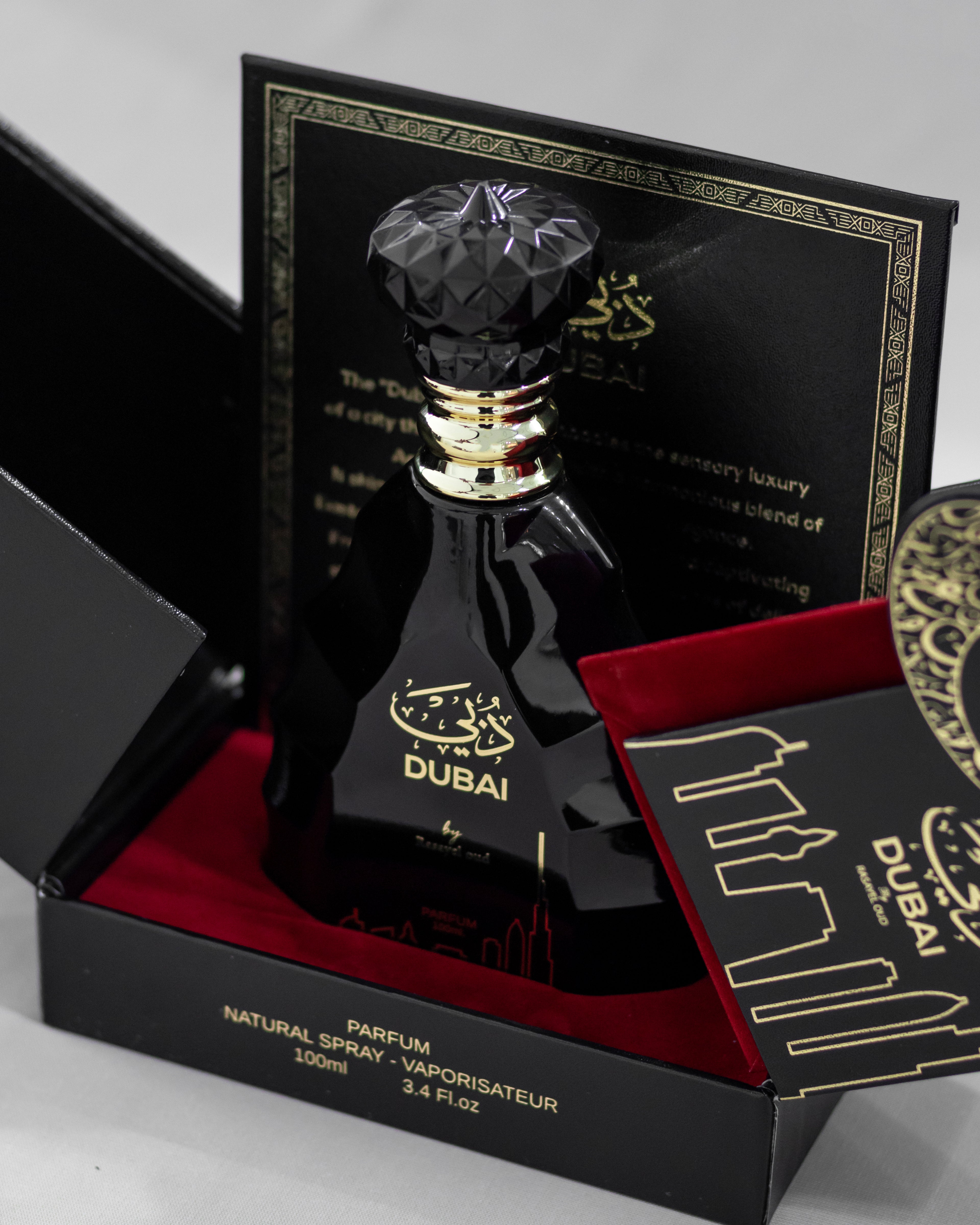 DUBAI BLACK von Rasayel Oud | Eau de Parfum luxuriöser Unisex-Duft | 100 ml