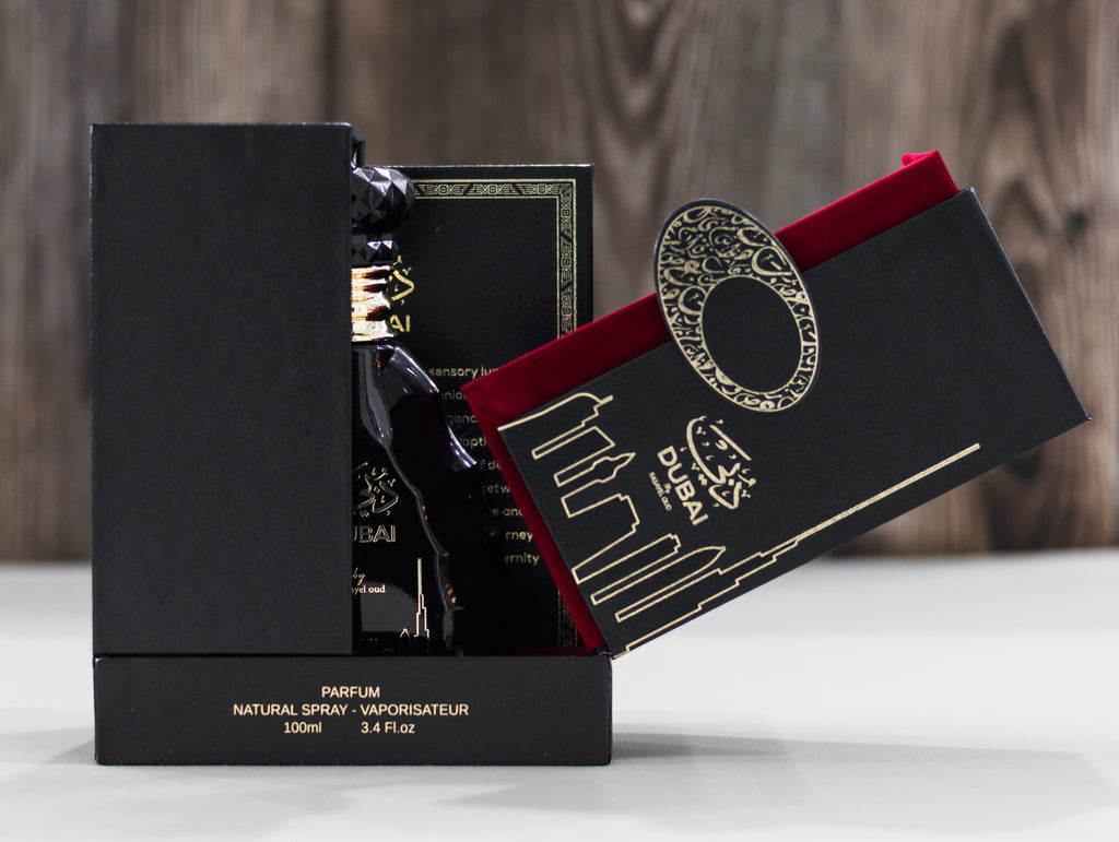 DUBAI BLACK von Rasayel Oud | Eau de Parfum luxuriöser Unisex-Duft | 100 ml