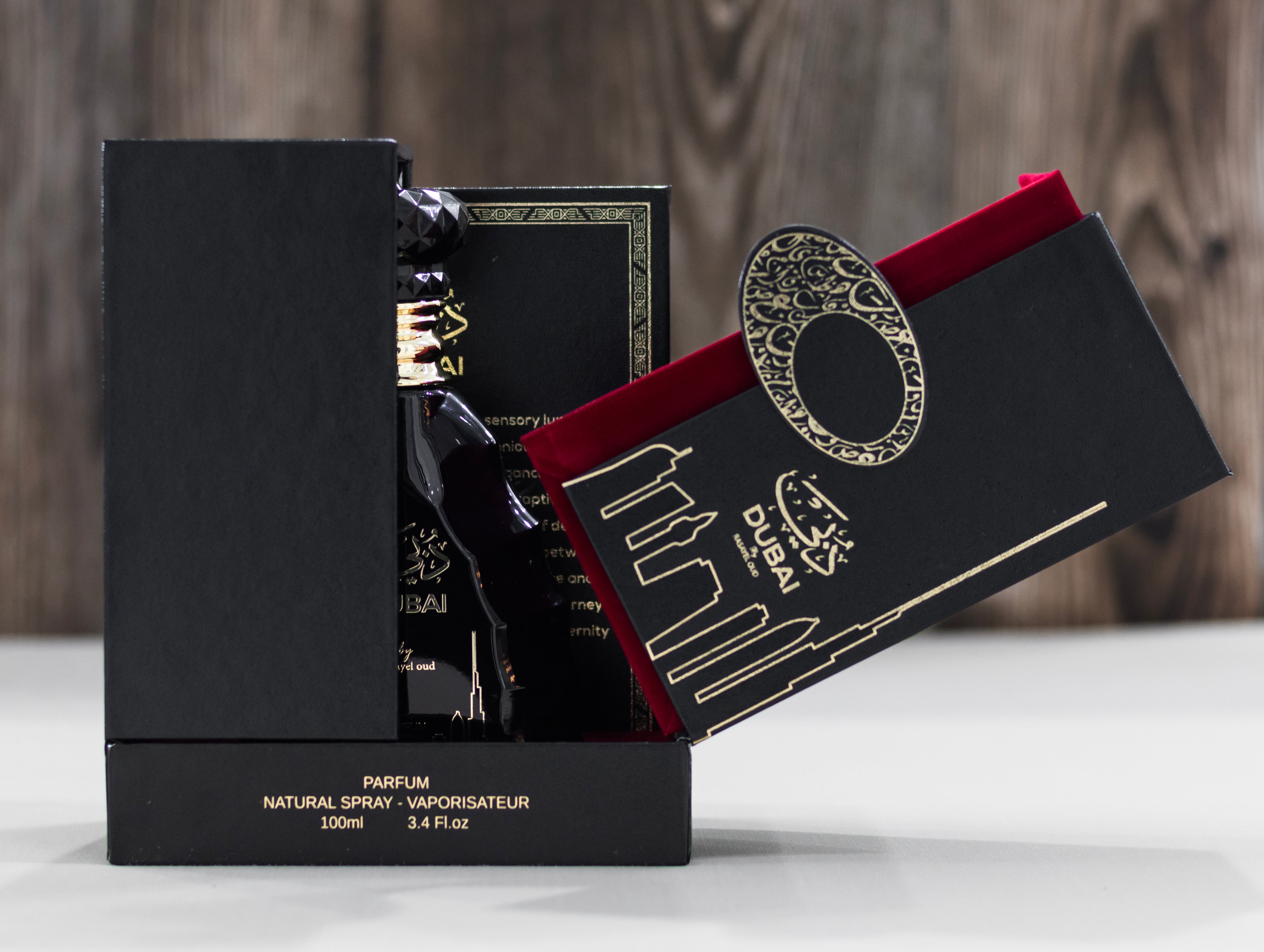 DUBAI BLACK von Rasayel Oud | Eau de Parfum luxuriöser Unisex-Duft | 100 ml