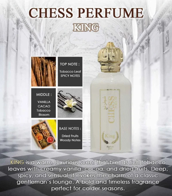 KING Eau de Parfum von CHESS Perfume – Produktansicht