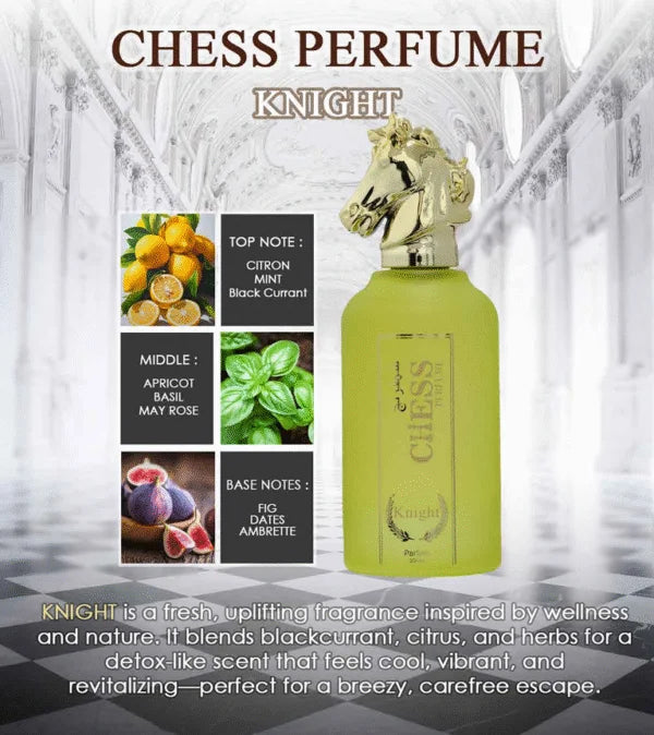 KNIGHT - CHESS Perfume | Eau de Parfum | 100 ml
