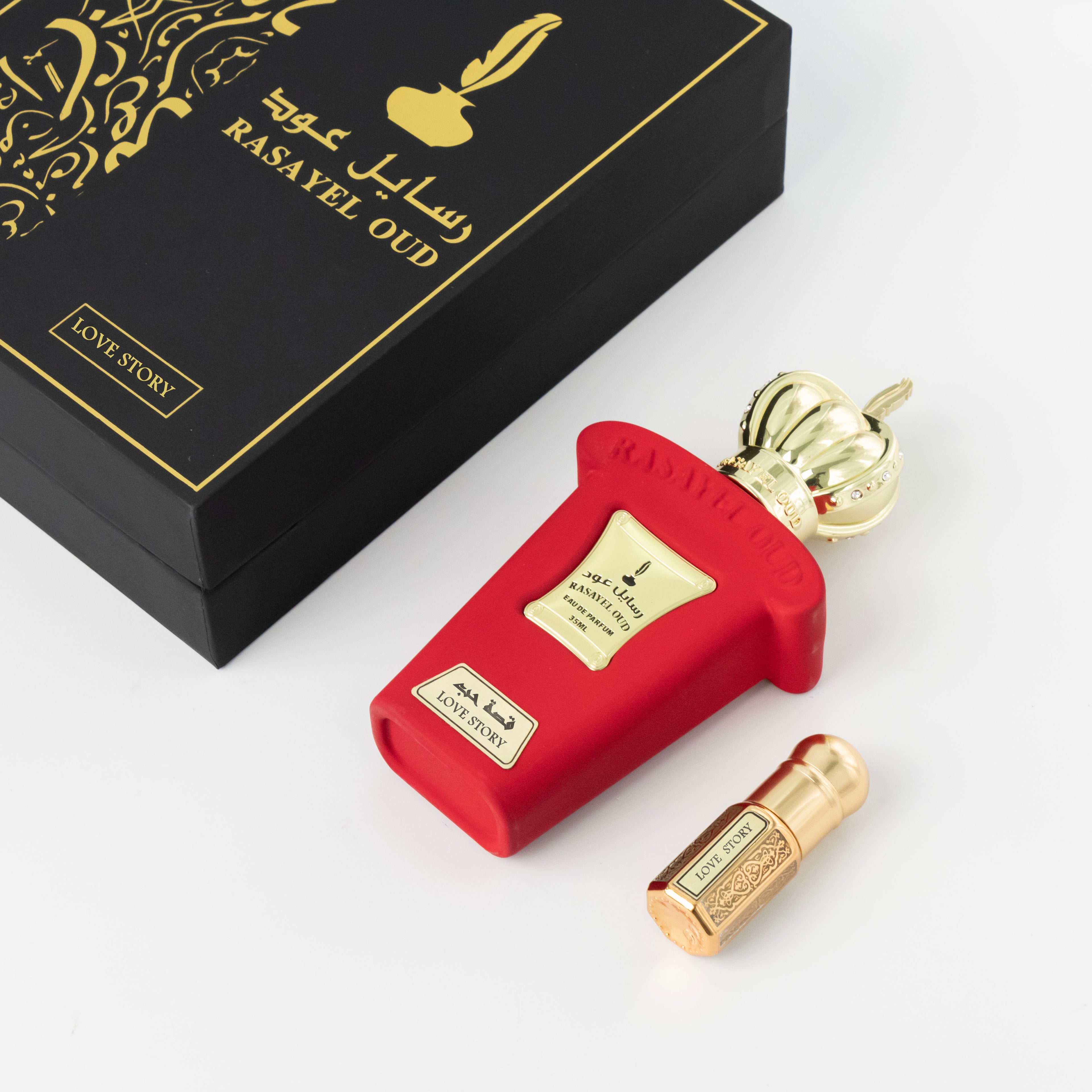 LOVE STORY von Rasayel Oud aus Dubai | Ein Eau de Parfum voller Eleganz, Stärke und Anziehungskraft | Unisex