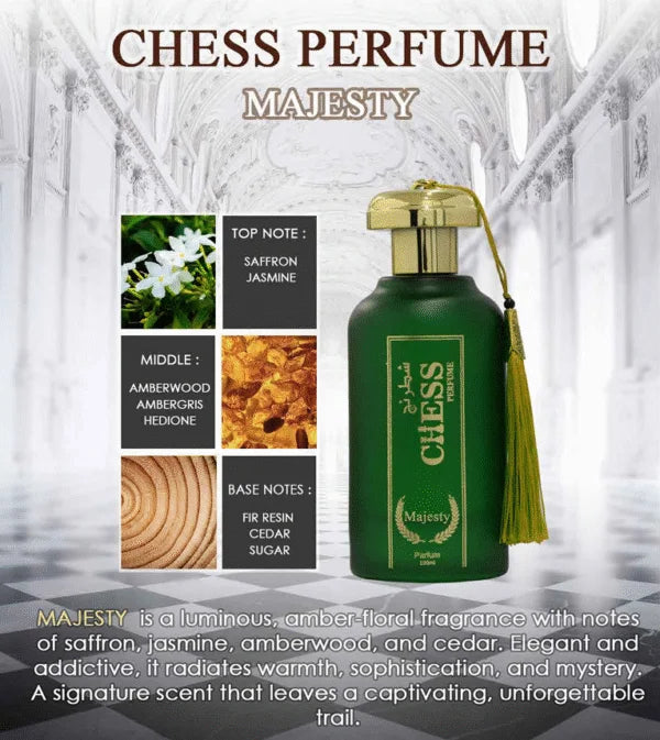 MAJESTY - CHESS Perfume | Eau de Parfum | 100 ml