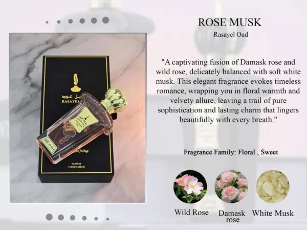 ROSE MUSK von Rasayel Oud | Eau de Parfum  | Unisex