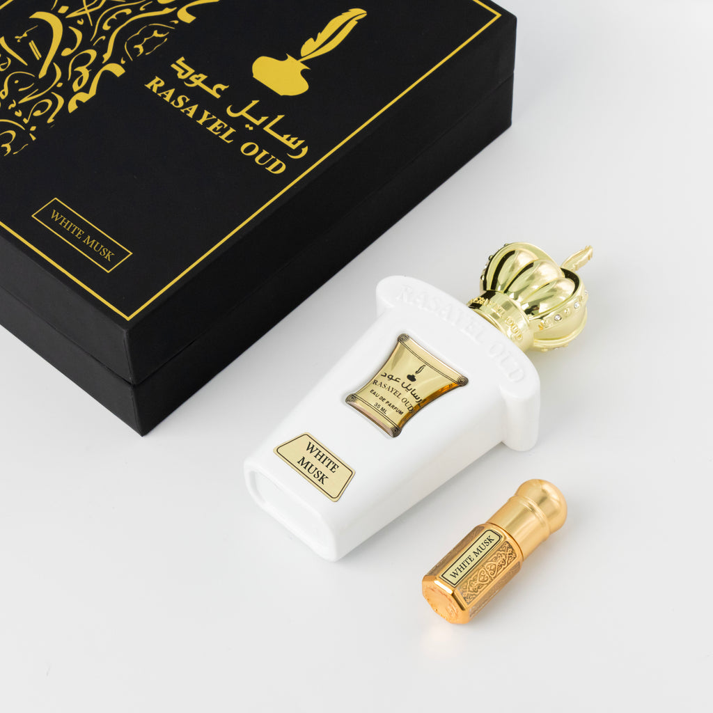 WHITE MUSK von Rasayel Oud | Eau de Parfum eleganter Unisex-Duft