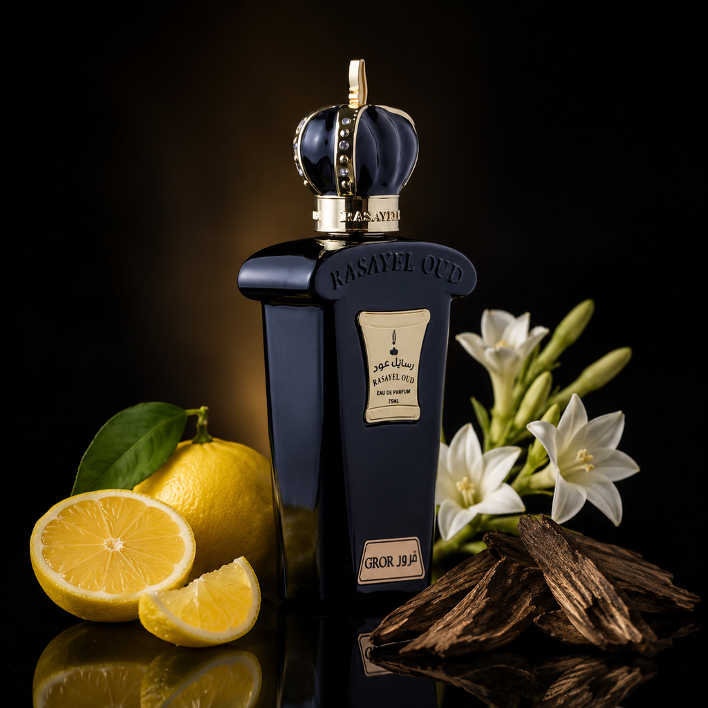 GROR | Rasayel Oud | Eau de Parfum – Duftnoten mit Zitrus, Tabakblüte und Oud