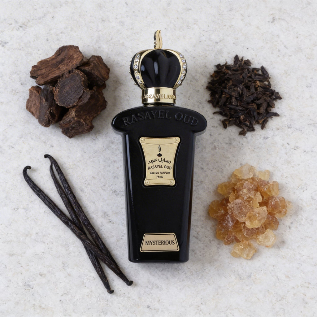 MYSTERIOUS 75 ml mit Vanille, Benzoeharz und Oudholz