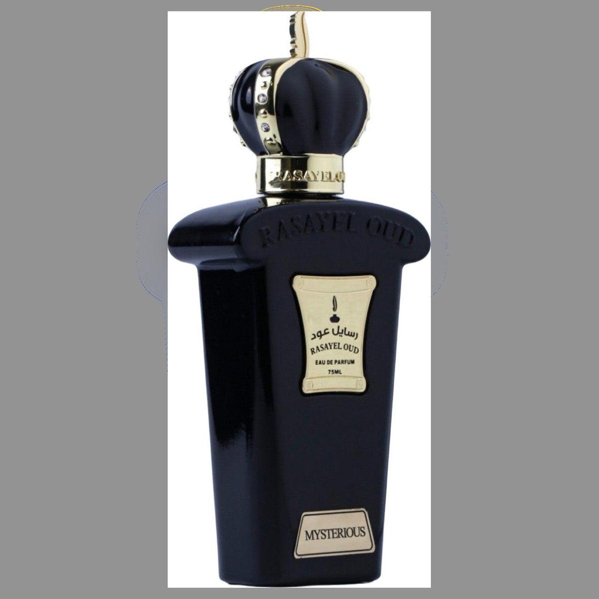 MYSTERIOUS | Rasayel Oud | Eau de Parfum – großes Produktbild im 1A Fragrance Shopdesign